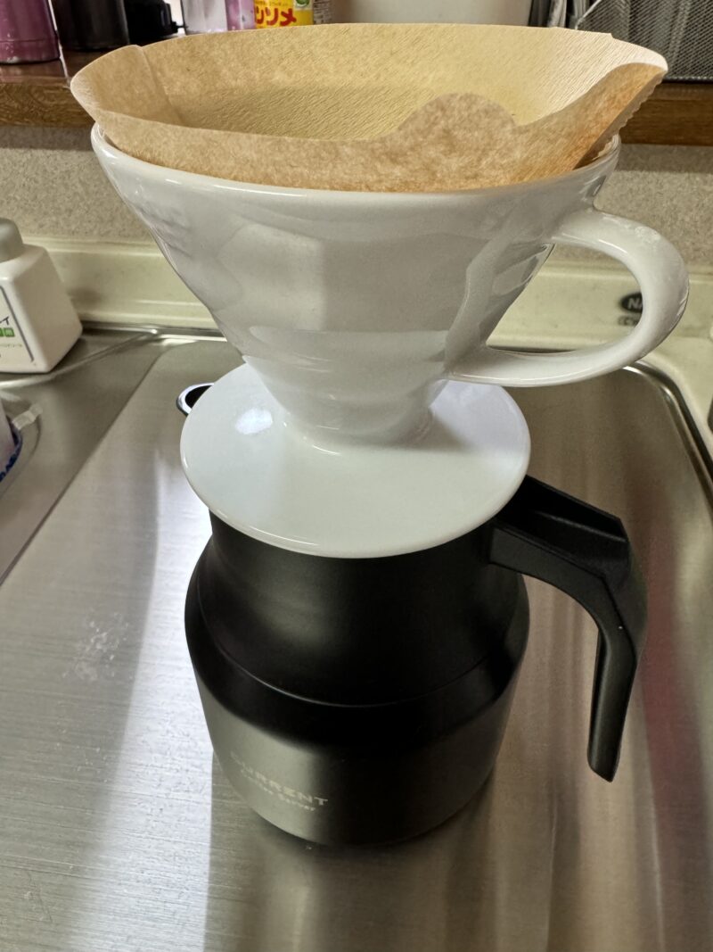 V60とアトラスコーヒーサーバー